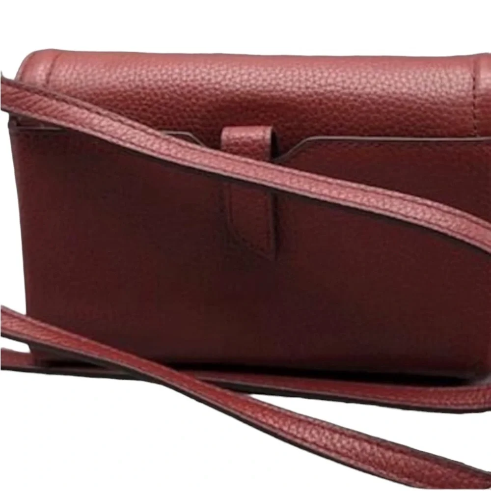 Michael Kors NWT Pebbled Leather Jet Set Crossbody - Picture 2 of 6